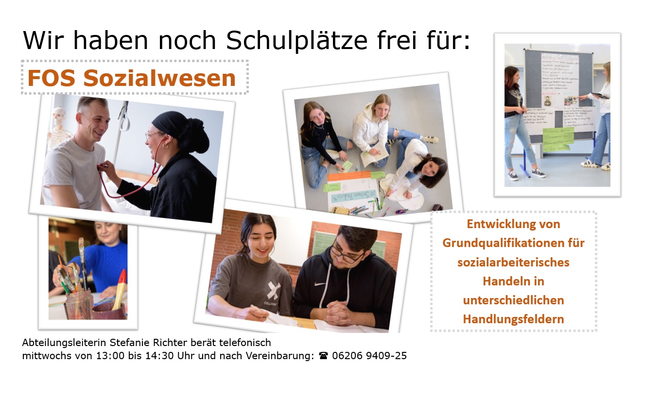 Freie Schulplätze FOS